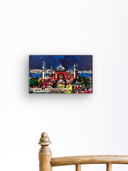 Kutsal Gece Yağlı Boya Tablosu Simurg Sanatevi