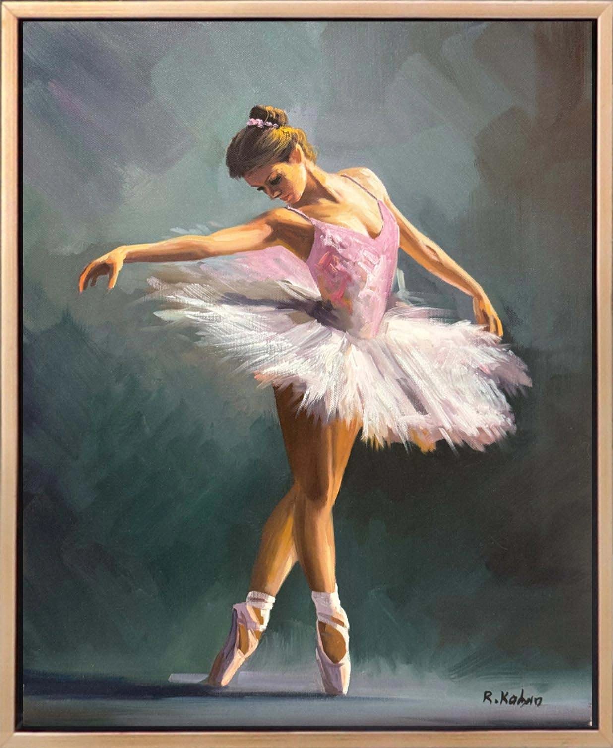 Sessiz Zarafet Yağlı Boya Tablosu