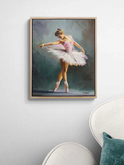 Sessiz Zarafet Yağlı Boya Tablosu