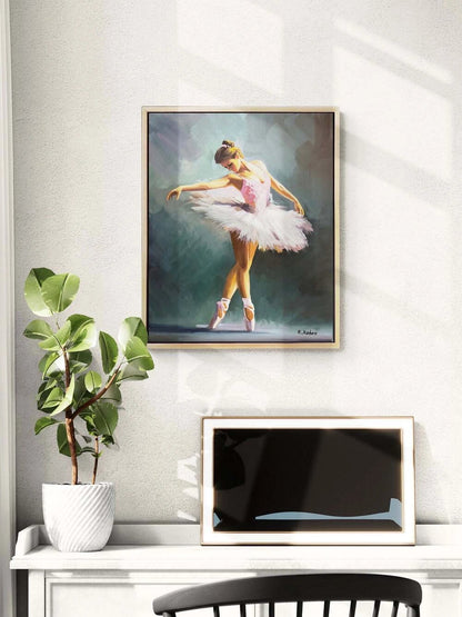 Sessiz Zarafet Yağlı Boya Tablosu