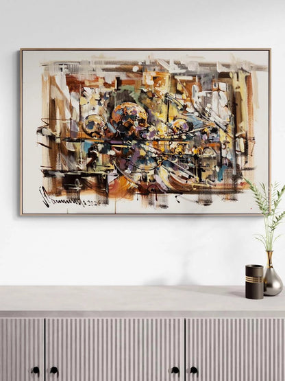 Hatıraların Girdabı Yağlı Boya Tablosu