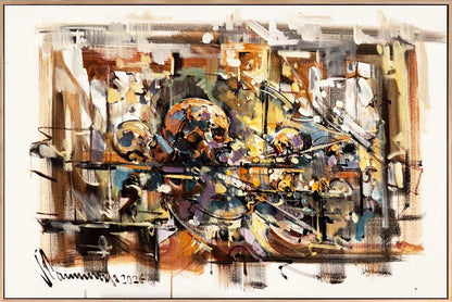 Hatıraların Girdabı Yağlı Boya Tablosu