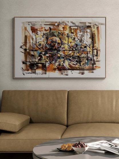 Hatıraların Girdabı Yağlı Boya Tablosu