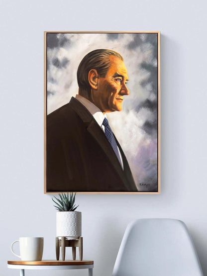 Bir Devrin Işığı Yağlı Boya Tablosu