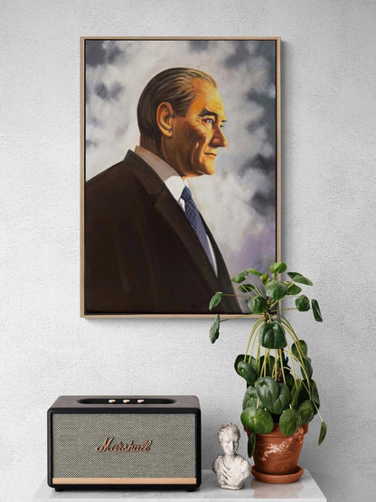 Bir Devrin Işığı Yağlı Boya Tablosu