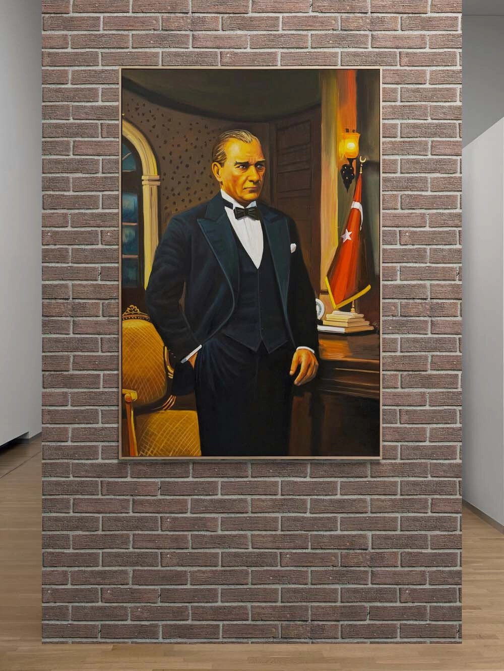 Mustafa Kemal’in Sessizliği Yağlı Boya Tablosu