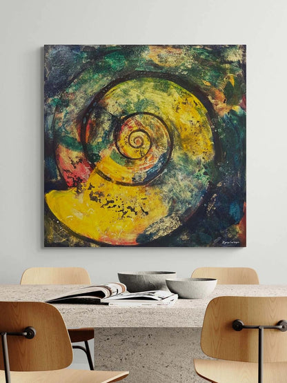 Varlığın Döngüsü Yağlı Boya Tablosu