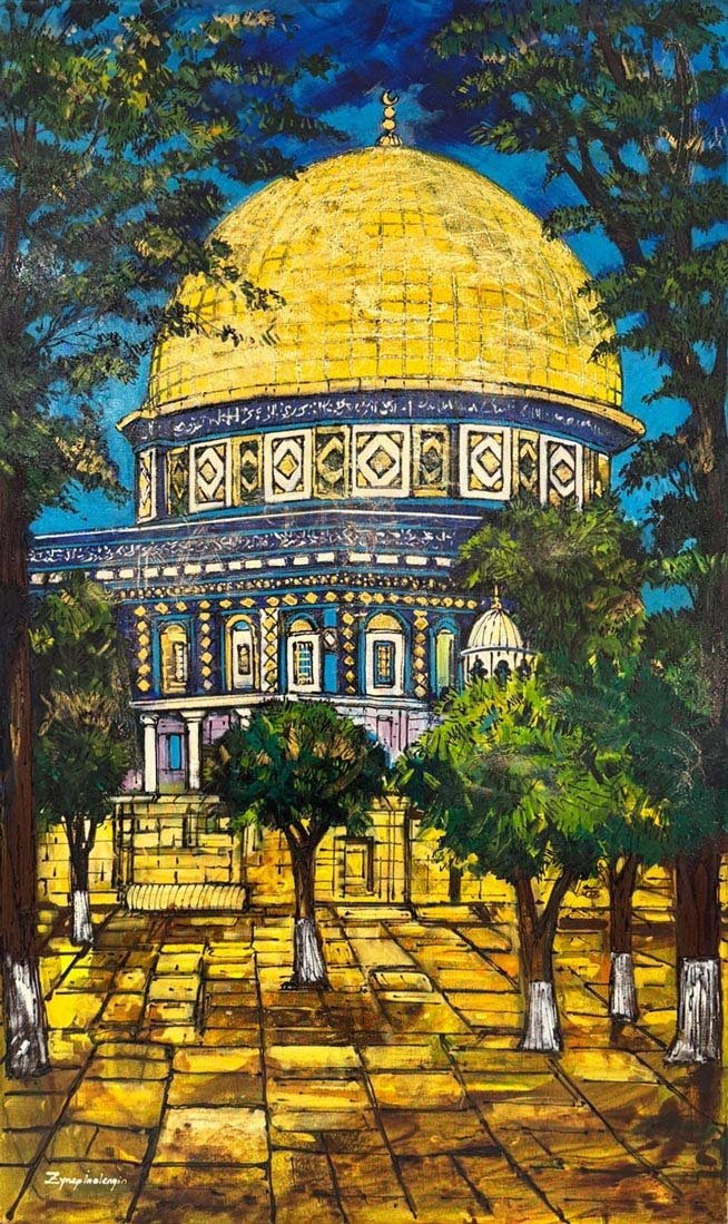 Kubbetü’s Sahra Yağlı Boya Tablosu