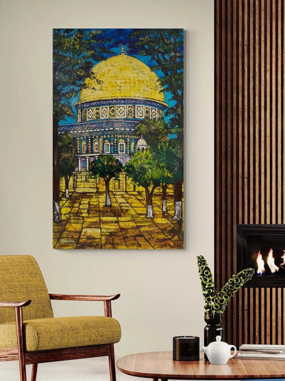 Kubbetü’s Sahra Yağlı Boya Tablosu