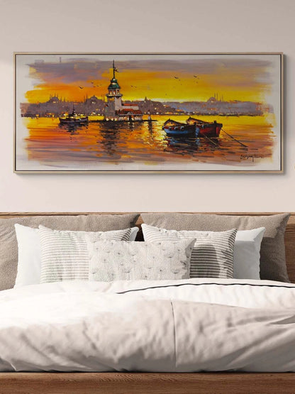 Kulenin Gördüğü Zaman Yağlı Boya Tablosu