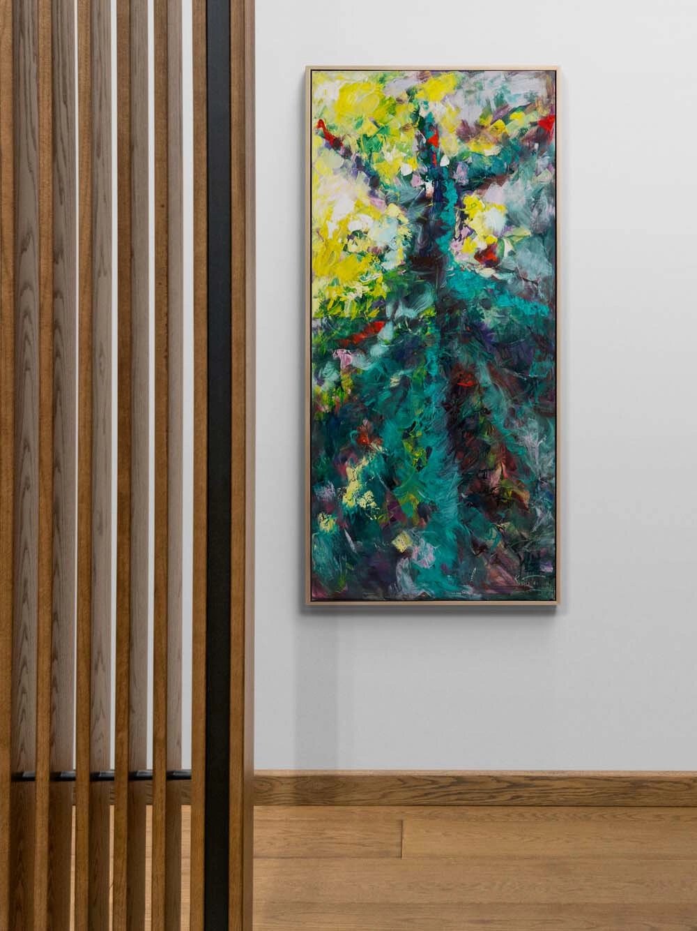 Renklerle Sema Yağlı Boya Tablosu