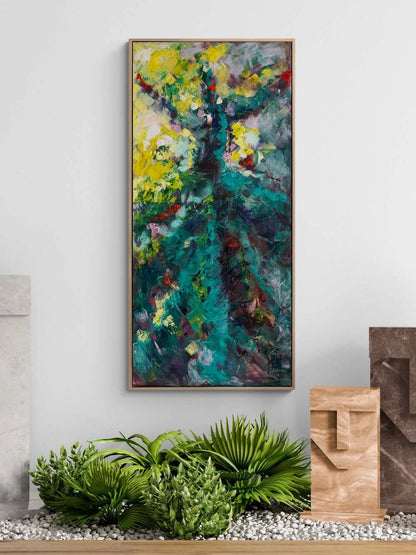 Renklerle Sema Yağlı Boya Tablosu