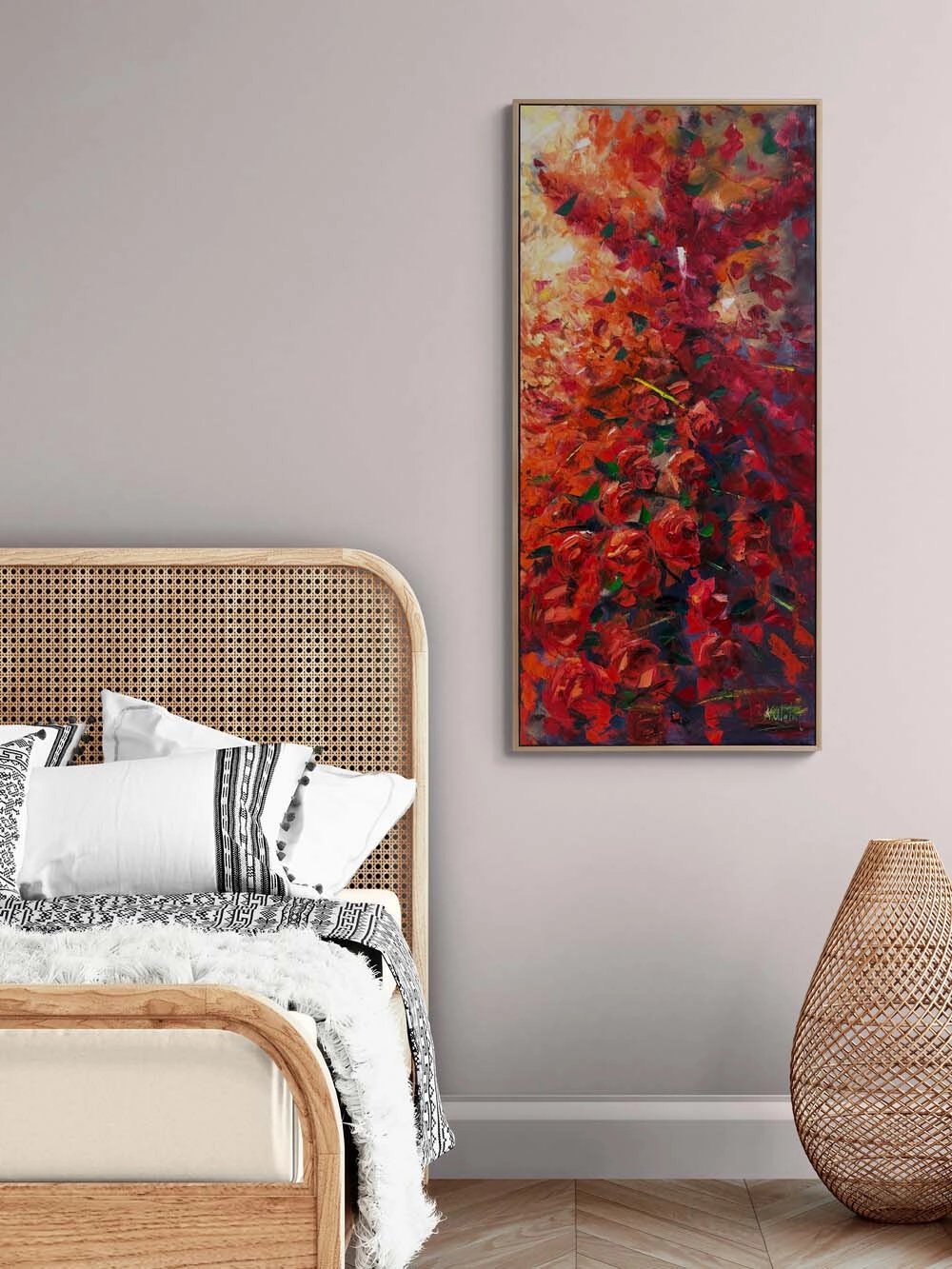 Kalbin Seması Yağlı Boya Tablosu