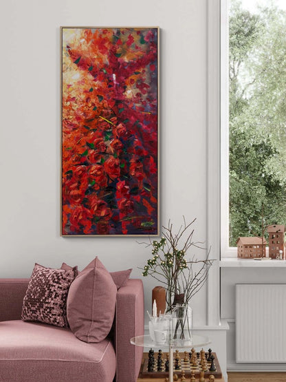 Kalbin Seması Yağlı Boya Tablosu