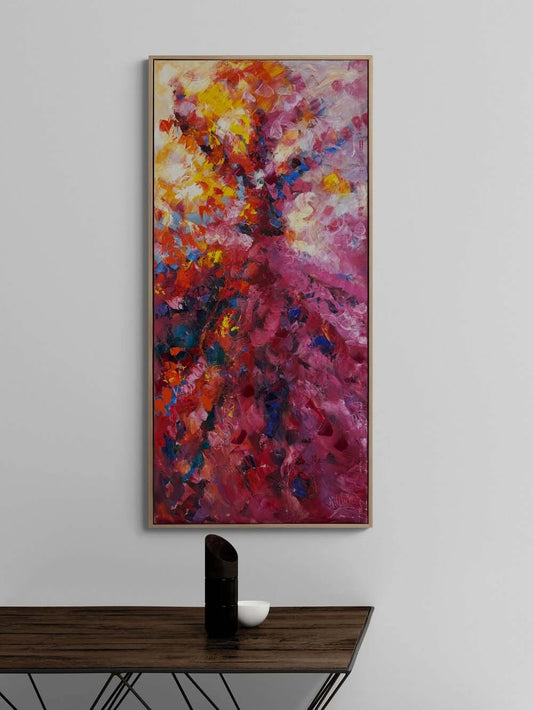 Sema’nın İçinde Yağlı Boya Tablosu