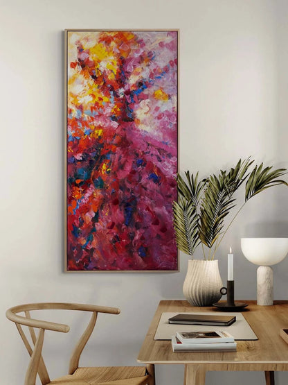 Sema’nın İçinde Yağlı Boya Tablosu