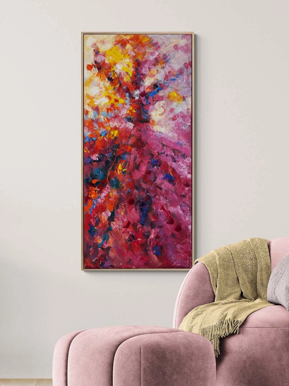 Sema’nın İçinde Yağlı Boya Tablosu