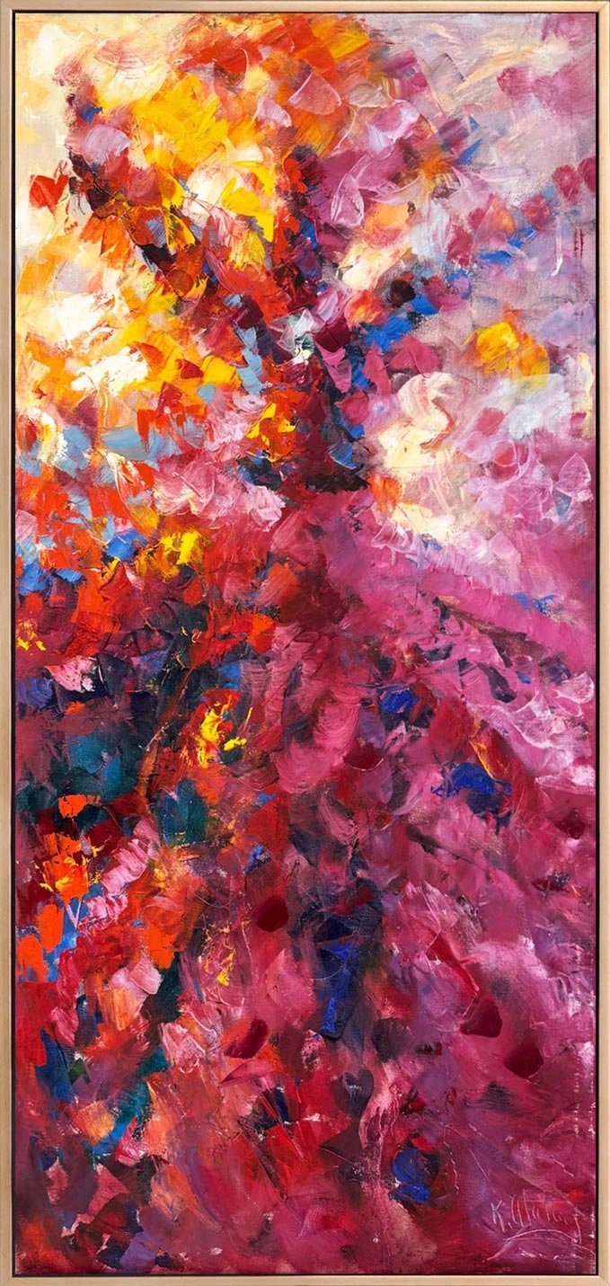 Sema’nın İçinde Yağlı Boya Tablosu