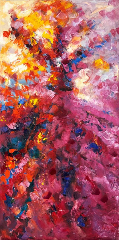 Sema’nın İçinde Yağlı Boya Tablosu