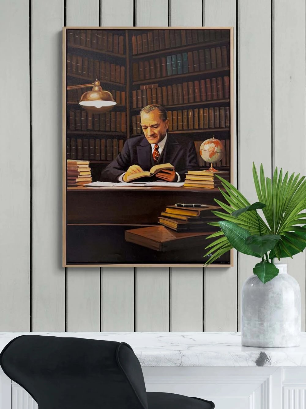 Gazi’nin Kalemi Yağlı Boya Tablosu