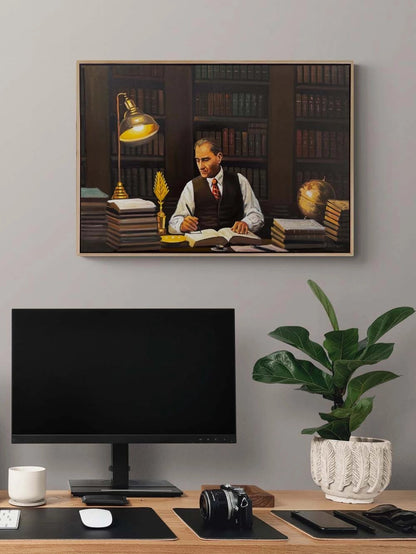 Mustafa Kemal’in Masası Yağlı Boya Tablosu