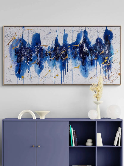 Uçuş Kompozisyonu Yağlı Boya Tablosu