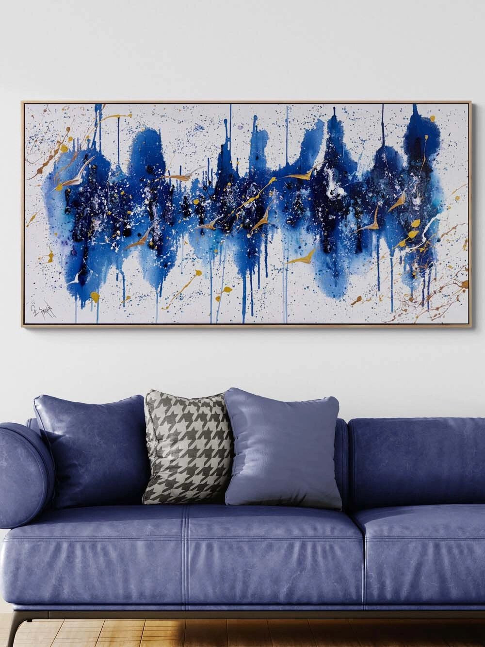 Uçuş Kompozisyonu Yağlı Boya Tablosu