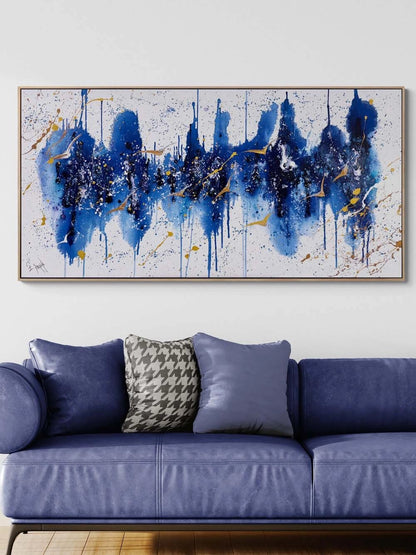 Uçuş Kompozisyonu Yağlı Boya Tablosu