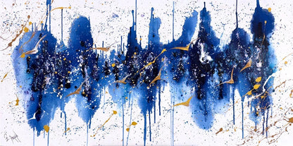 Uçuş Kompozisyonu Yağlı Boya Tablosu