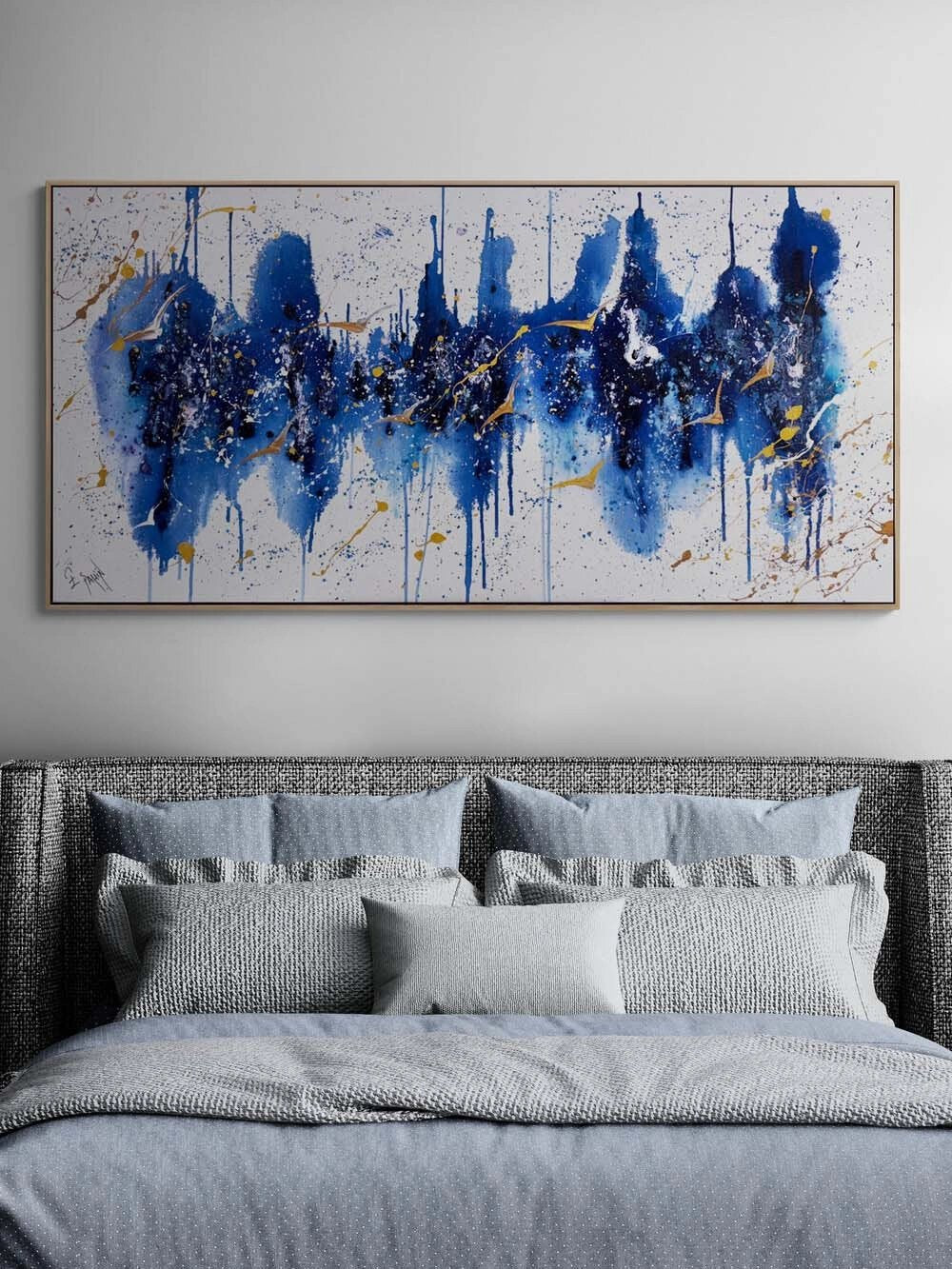 Uçuş Kompozisyonu Yağlı Boya Tablosu