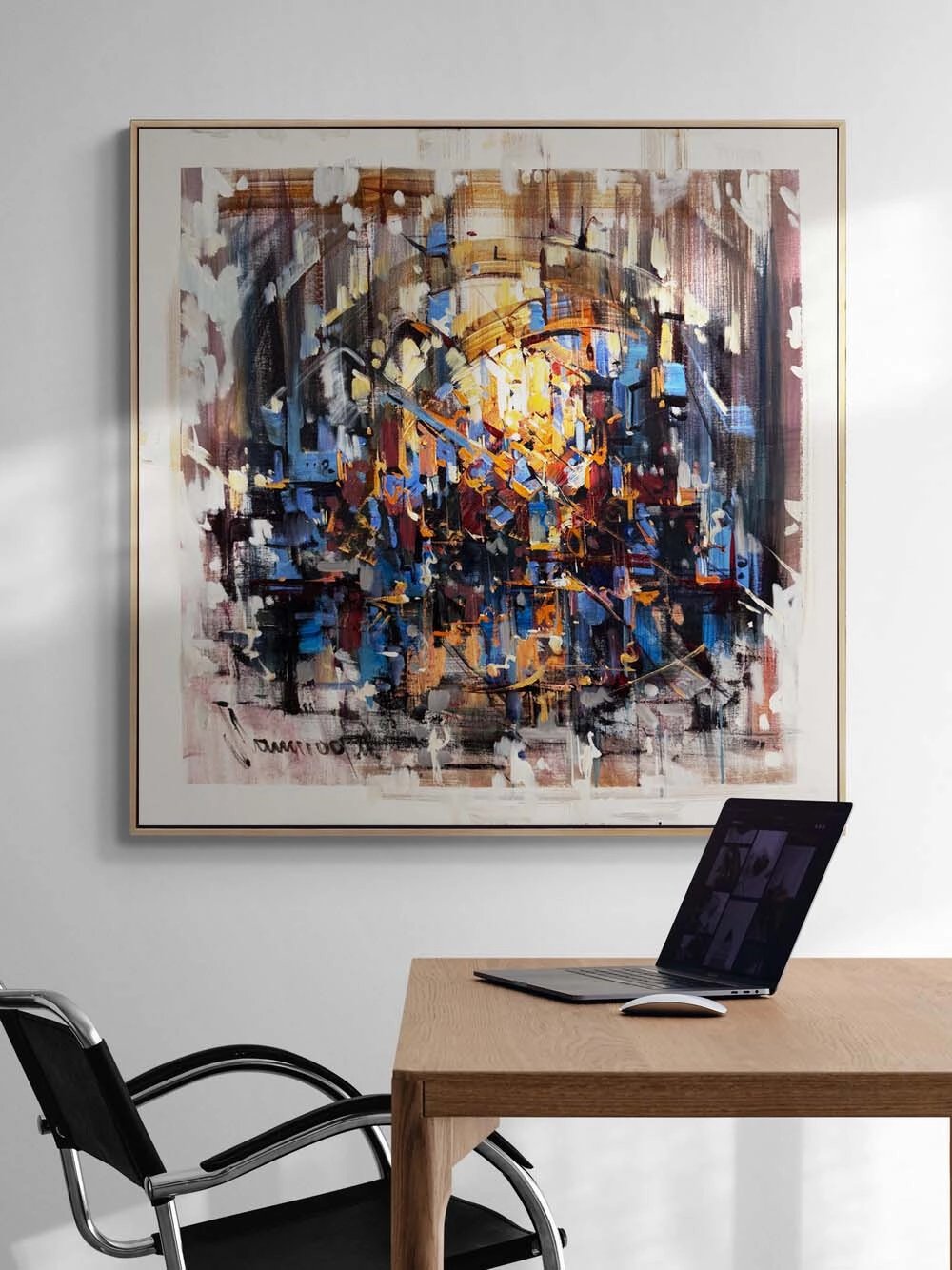 Hafızanın Duvarları Yağlı Boya Tablosu