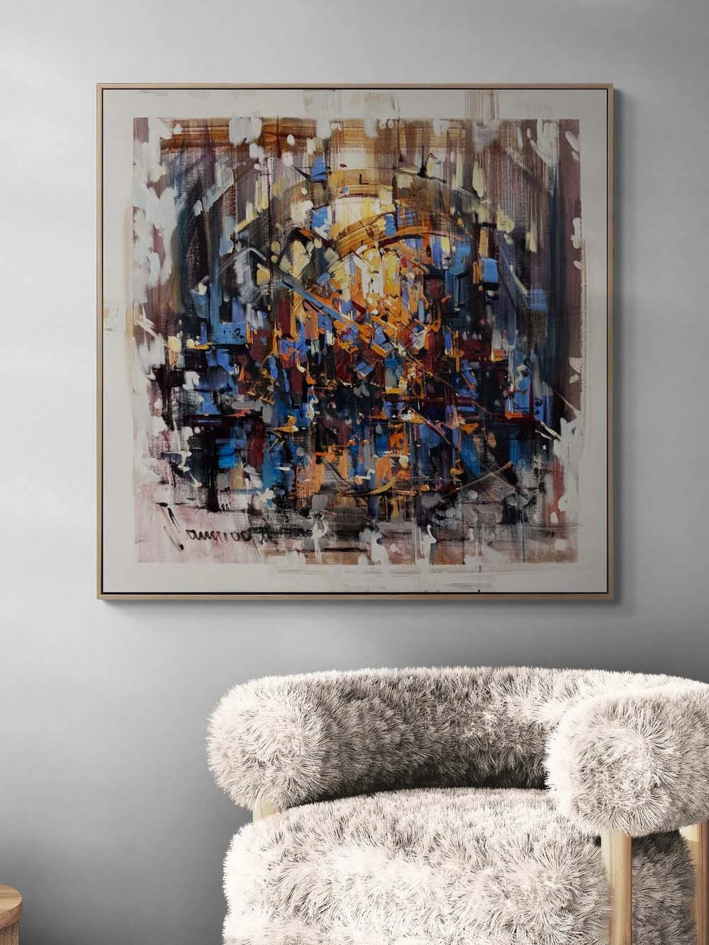 Hafızanın Duvarları Yağlı Boya Tablosu