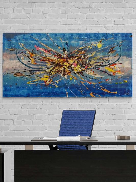 Devingen Alan Yağlı Boya Tablosu