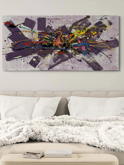 Katmanlar Serisi Yağlı Boya Tablosu