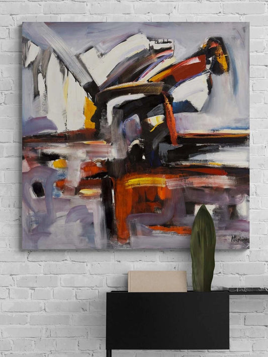 Dinamik Yapı Yağlı Boya Tablosu