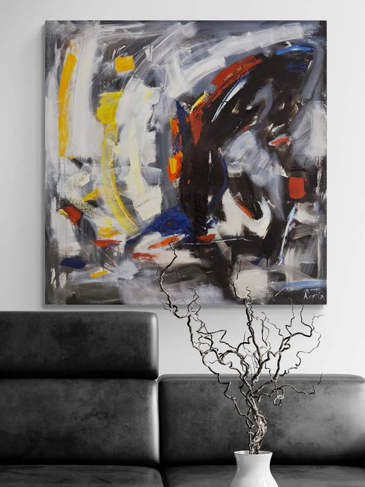 Gerilimin Rengi Yağlı Boya Tablosu