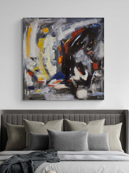 Gerilimin Rengi Yağlı Boya Tablosu