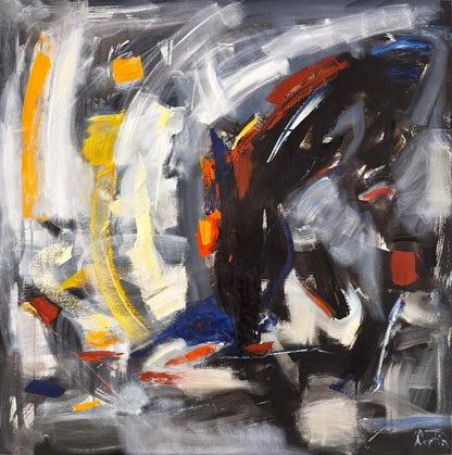 Gerilimin Rengi Yağlı Boya Tablosu