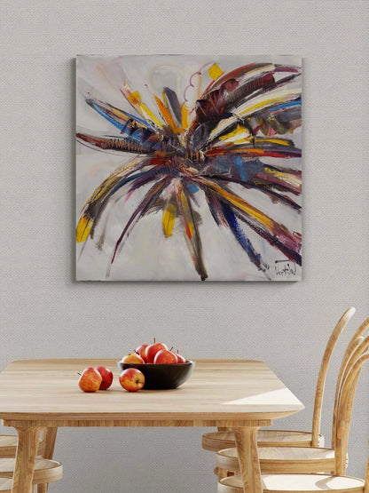 Işığın Dağılışı Yağlı Boya Tablosu Simurg Sanatevi