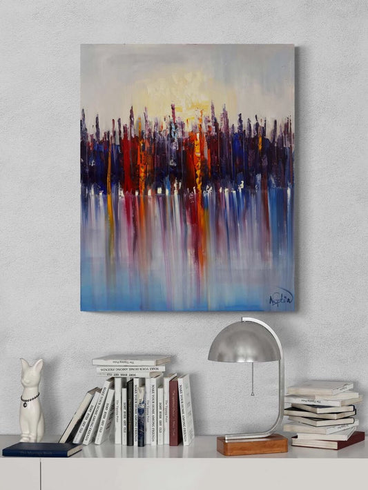 Duygusal Frekans Yağlı Boya Tablosu