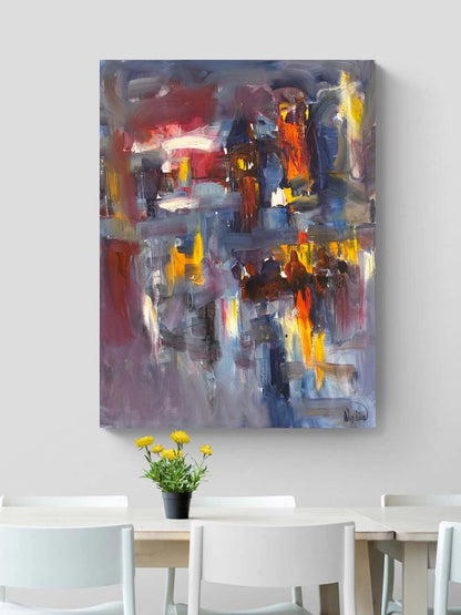 Rengin Sessizliği Yağlı Boya Tablosu