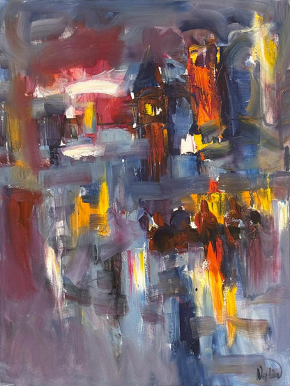 Rengin Sessizliği Yağlı Boya Tablosu