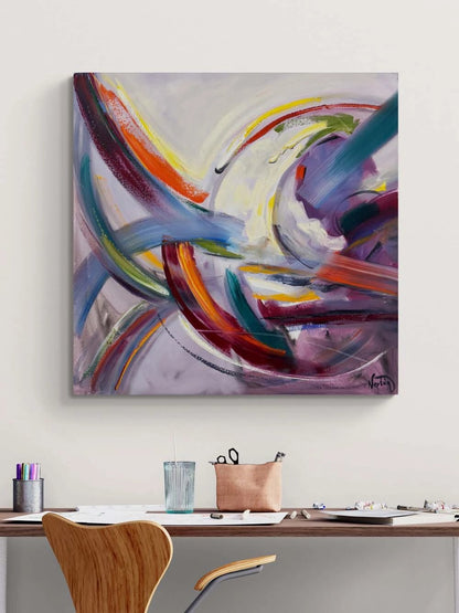 Renk ve Boşluk Yağlı Boya Tablosu