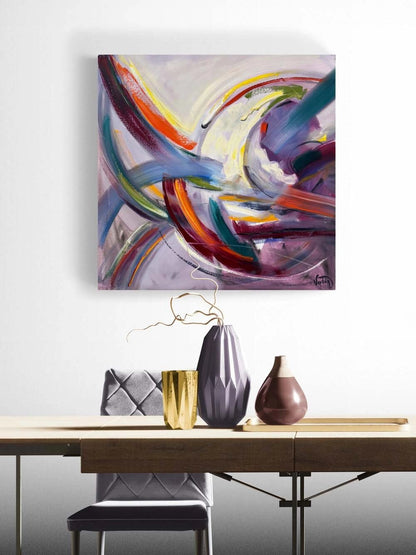 Renk ve Boşluk Yağlı Boya Tablosu