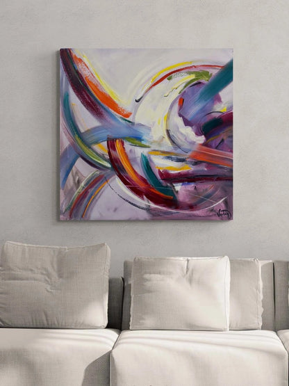 Renk ve Boşluk Yağlı Boya Tablosu