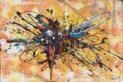 İçsel Renk Akışı Yağlı Boya Tablosu