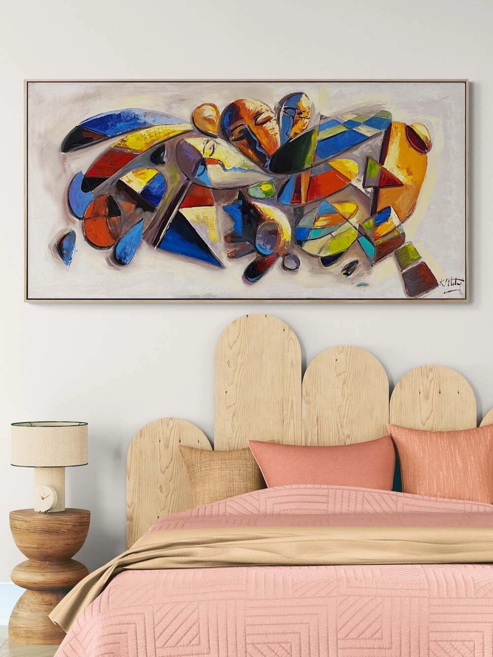 Sessiz Diyalog Yağlı Boya Tablosu