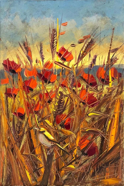 Kırda Buluşma Yağlı Boya Tablosu