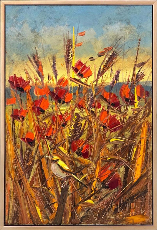 Kırda Buluşma Yağlı Boya Tablosu