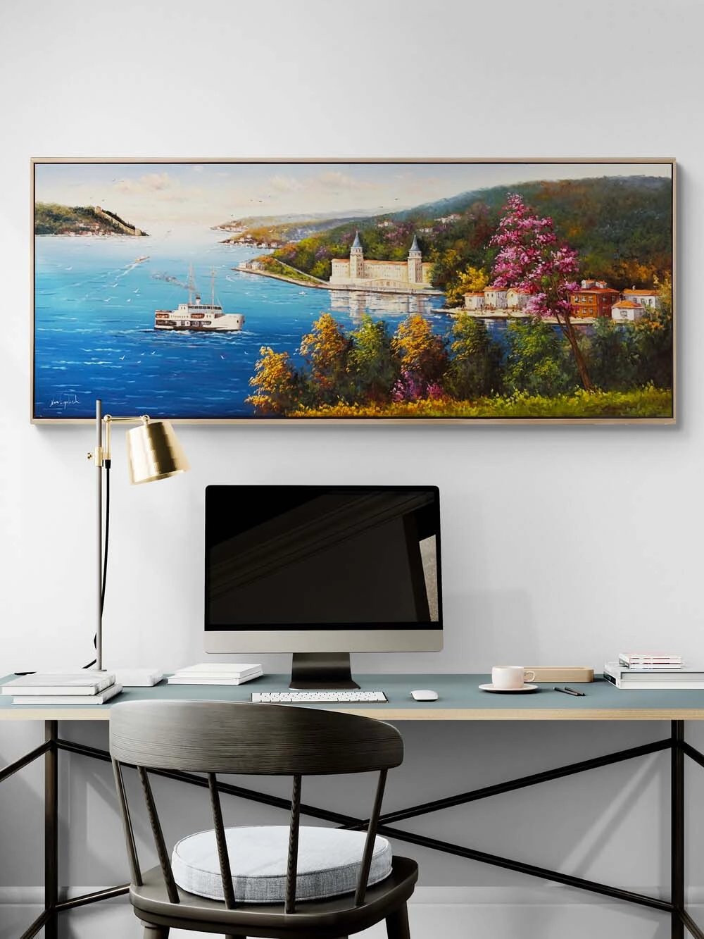 Mevsimin İstanbul’u Yağlı Boya Tablosu